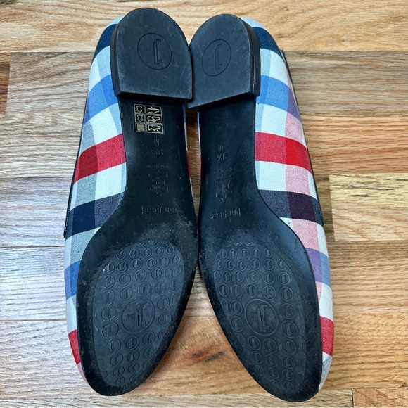 EUC Jon Josef Red White & Blue Patriotic Flats Size 9.5 - Picture 6 of 6